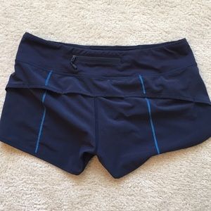 🍋 Lululemon navy Speed shorts
